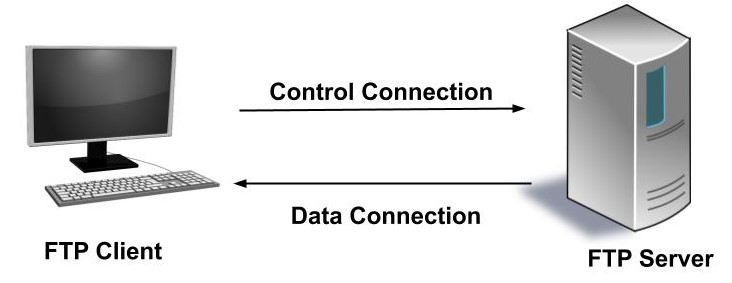 FTP Control Connection and Data Connection